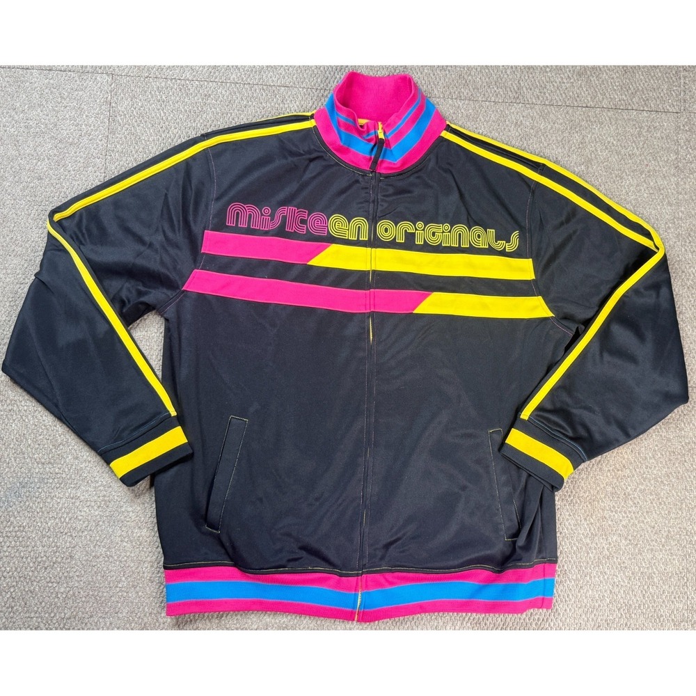 Miskeen‎ Originals Men's Embroidered Full Zip Track Jacket Size XL